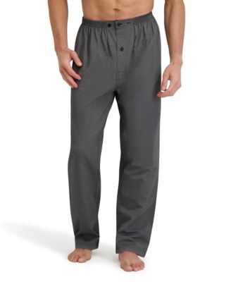 Men's Woven Button Down Pajama Sleep Set