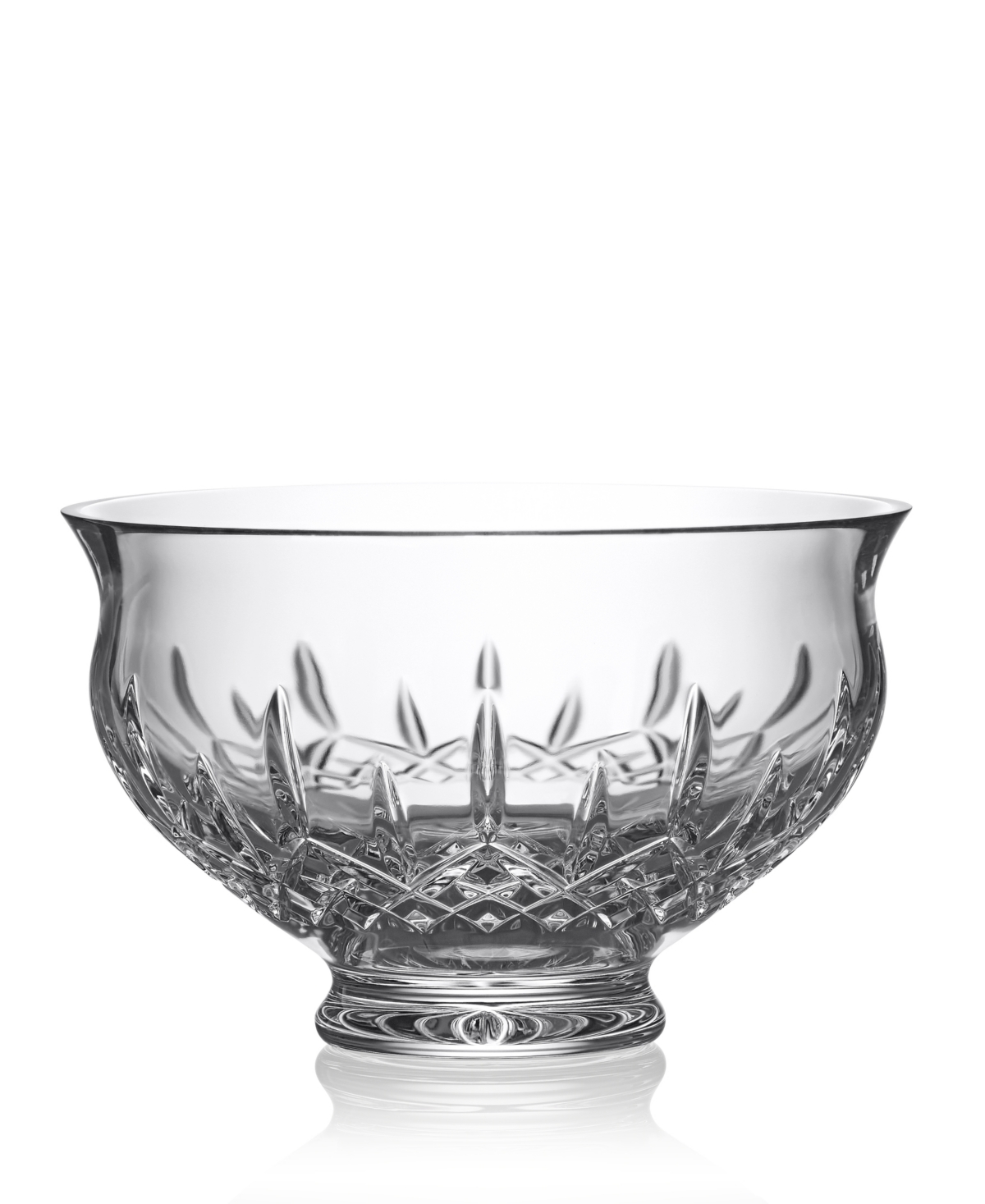 Lismore 8" Bowl Footed - Clear
