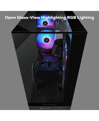 Element SE Gaming PC Desktop - AMD Ryzen 5 5500, NVIDIA GeForce RTX 5060 8GB, 16GB DDR4 RAM, 1TB NVMe SSD