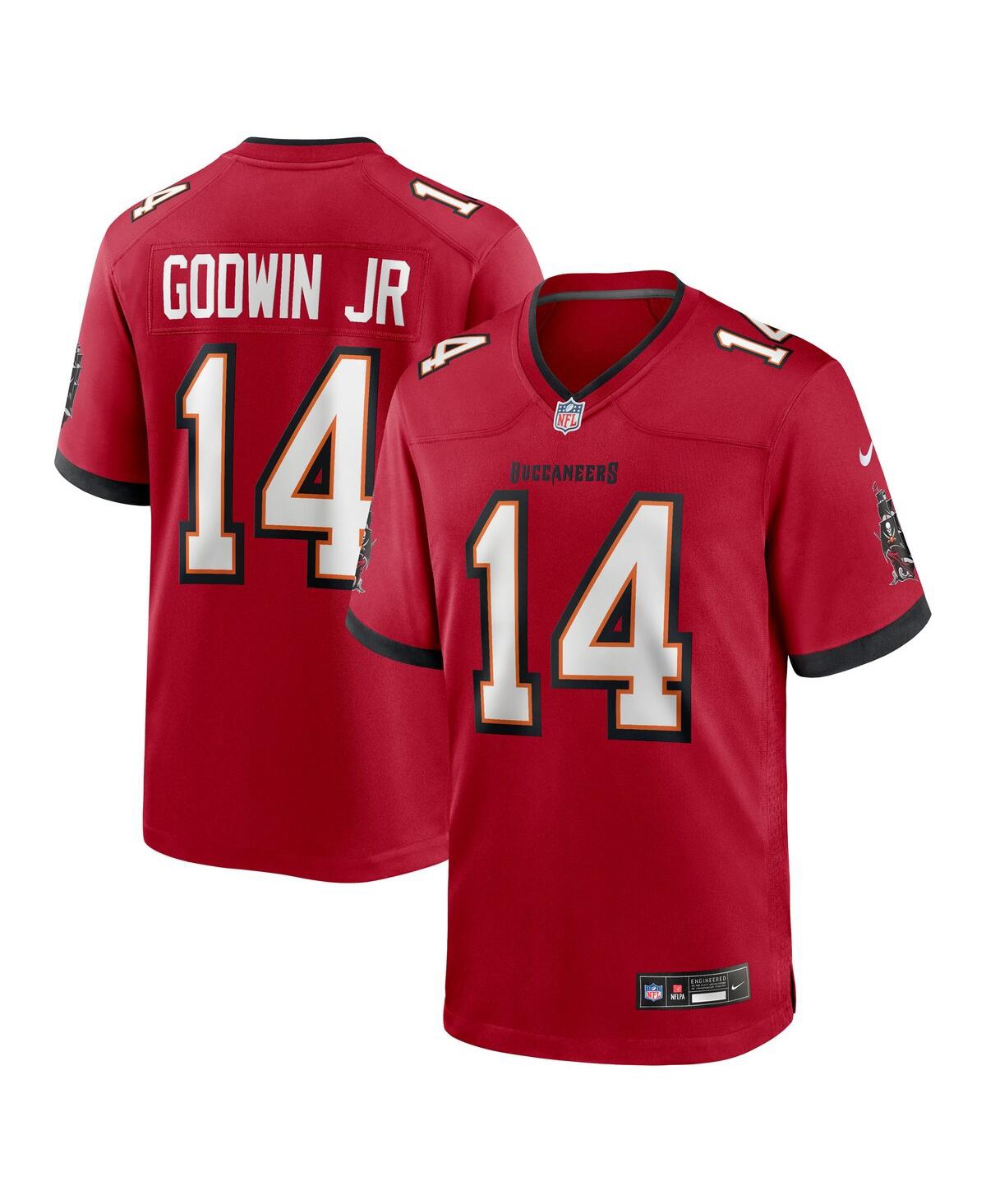 Men's Chris Godwin Jr. Red Tampa Bay Buccaneers Game Player Jersey - Red