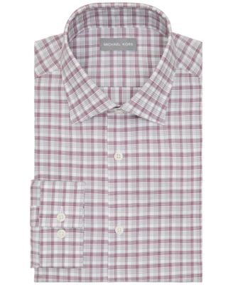 Men's Comfort Stretch Ultra Wrinkle Free Regular Fit Dress Shirt
