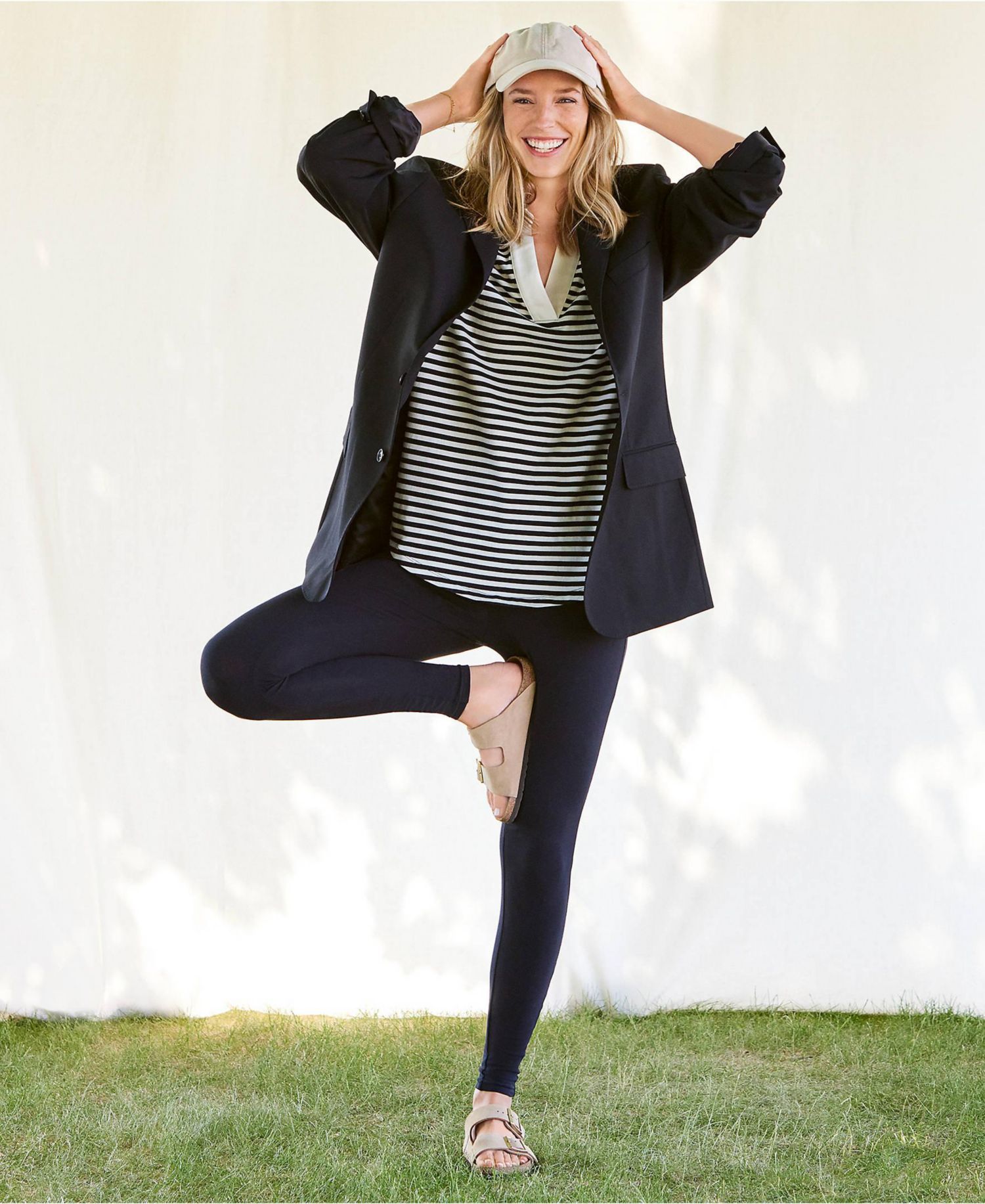 Women's Tall Starfish Mid Rise Knit Leggings
