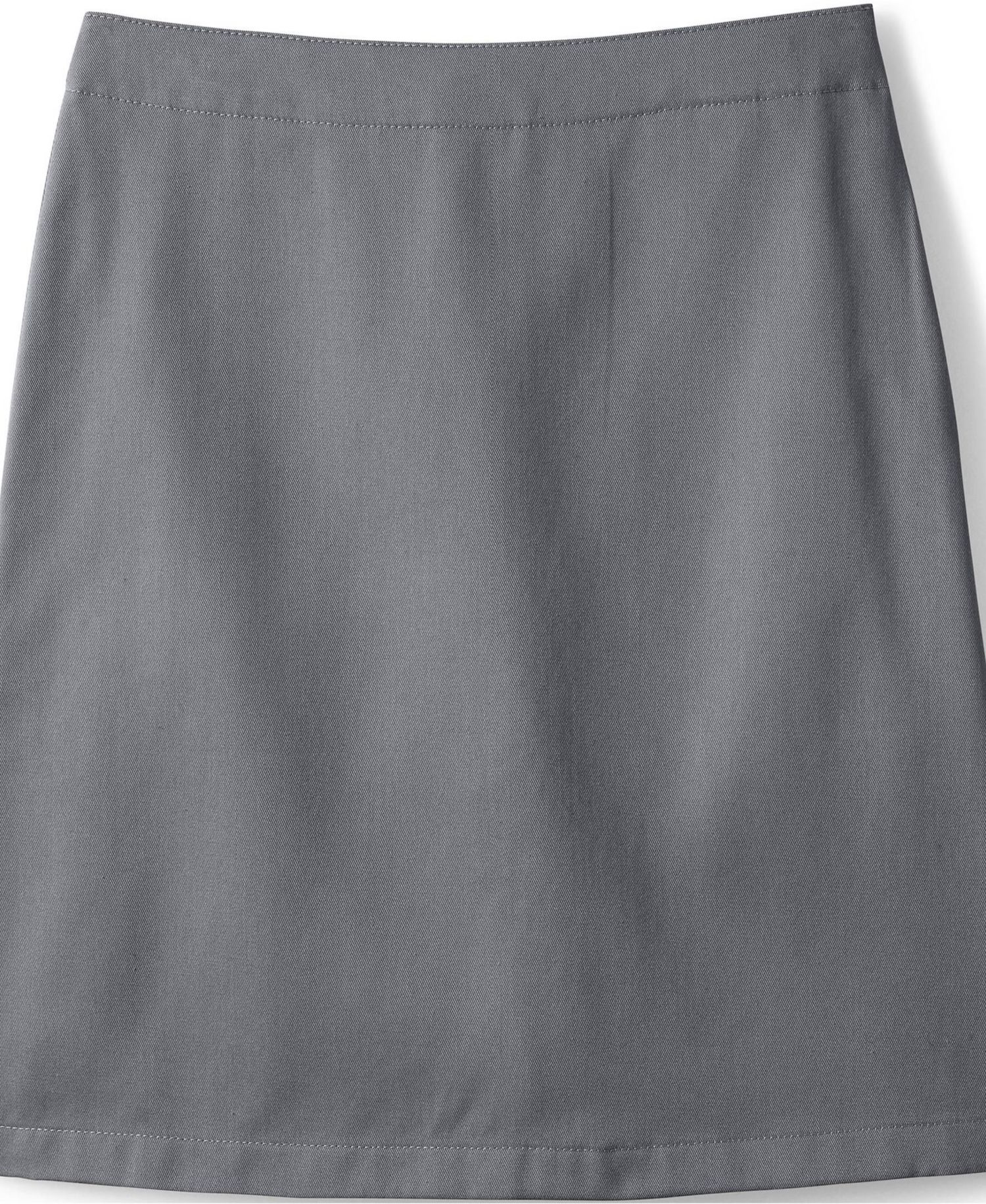 School Uniform Girls Plus Blend Chino Skort Top of Knee