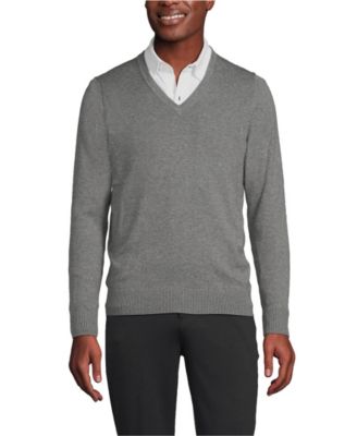 Unisex Cotton Modal Vneck Pullover Sweater