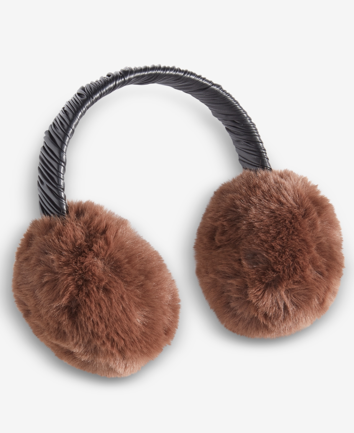 Inc International Concepts Faux Fur Earmuffs, Macy's Exclusive In Brown