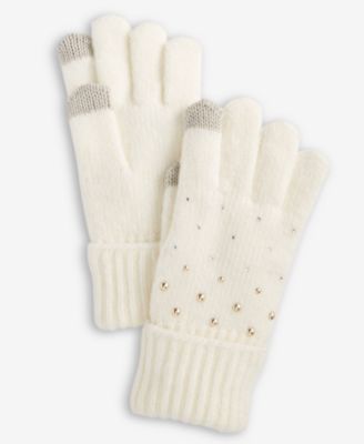 I.N.C. International Concepts - Solid Studded Gloves