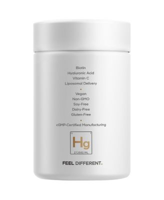 Hair Growth + Smooth Skin Max Vitamins Supplement - Hair Growth Health Skin Cellulite Support - Biotin, Vitamin C, MSM - 30 Capsules