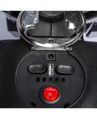 12V Aprilia Licenced Kids Motorcycle with Training Wheels,