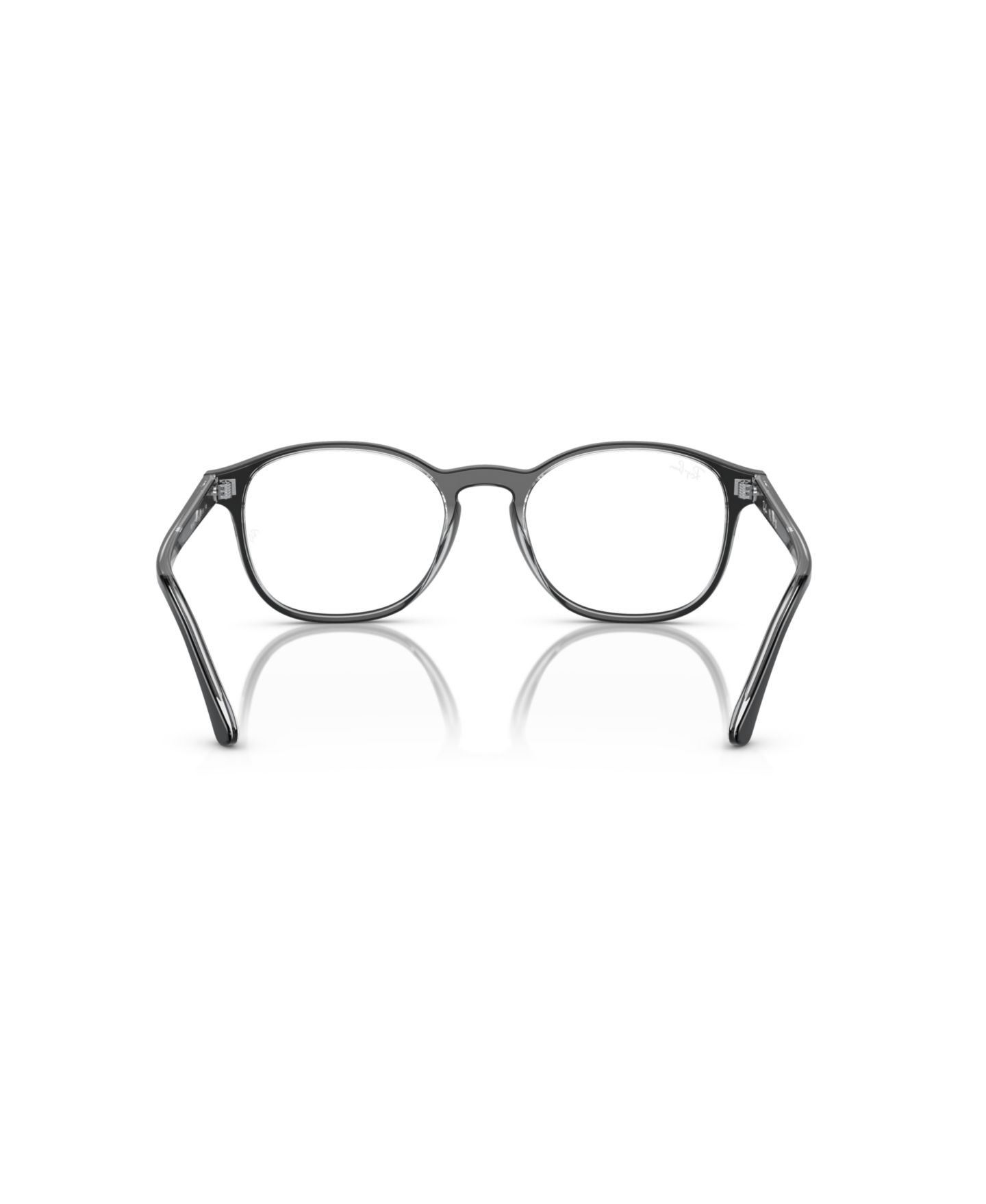 Очки Ray-Ban Unisex Panthos Plastic RB5417 Optics Eyeglasses, цвет: Чёрный синий — фото 4