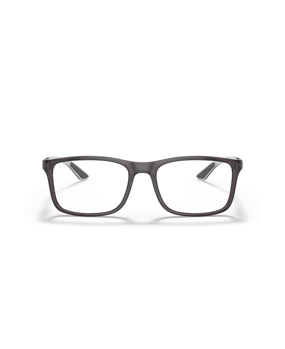 Ray Ban Unisex Rectangle Eyeglasses, Rb8908 In Gray