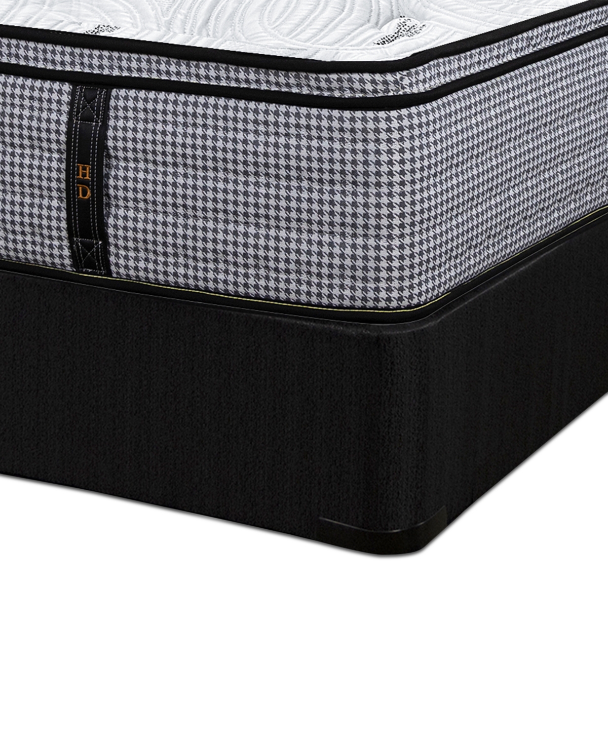 Paramount Hd Dargan 13" Cushion Firm Euro Top Mattress Set, Twin, Macy's Exclusive In Transparent
