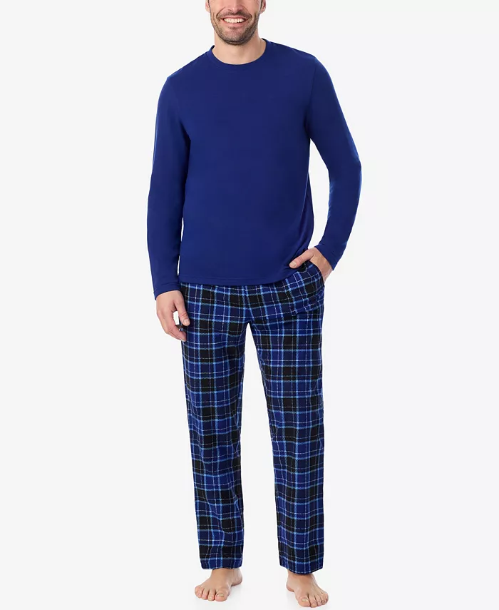 Men's Cozy Lodge Long Sleeve Pajama Set - thumbnail 4