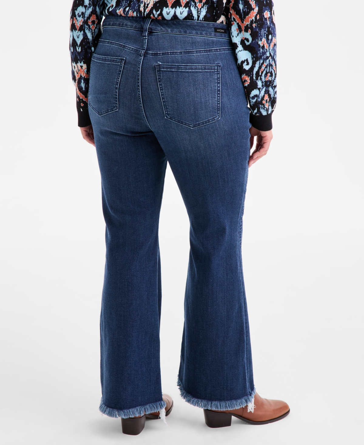 Liverpool Los Angeles Trendy Plus Size Hannah Welt-pocket Bootcut Jeans