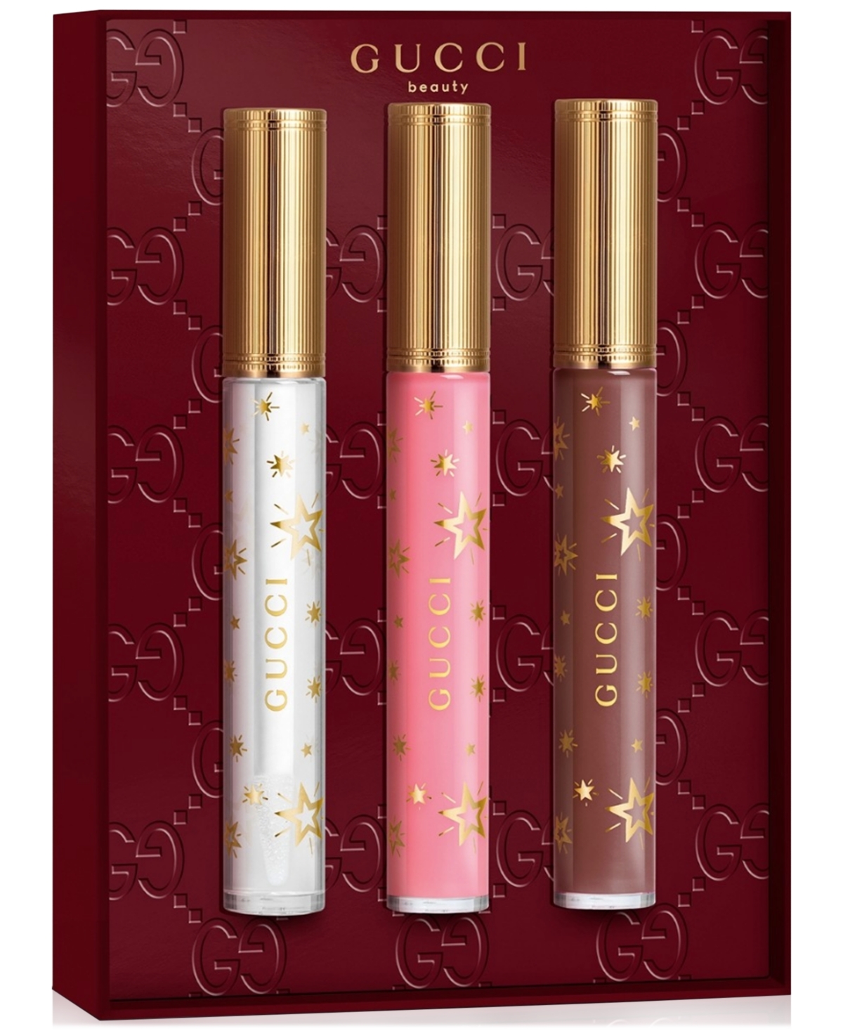 Gucci 3-pc. Gloss A Levres Gift Set In Transparent