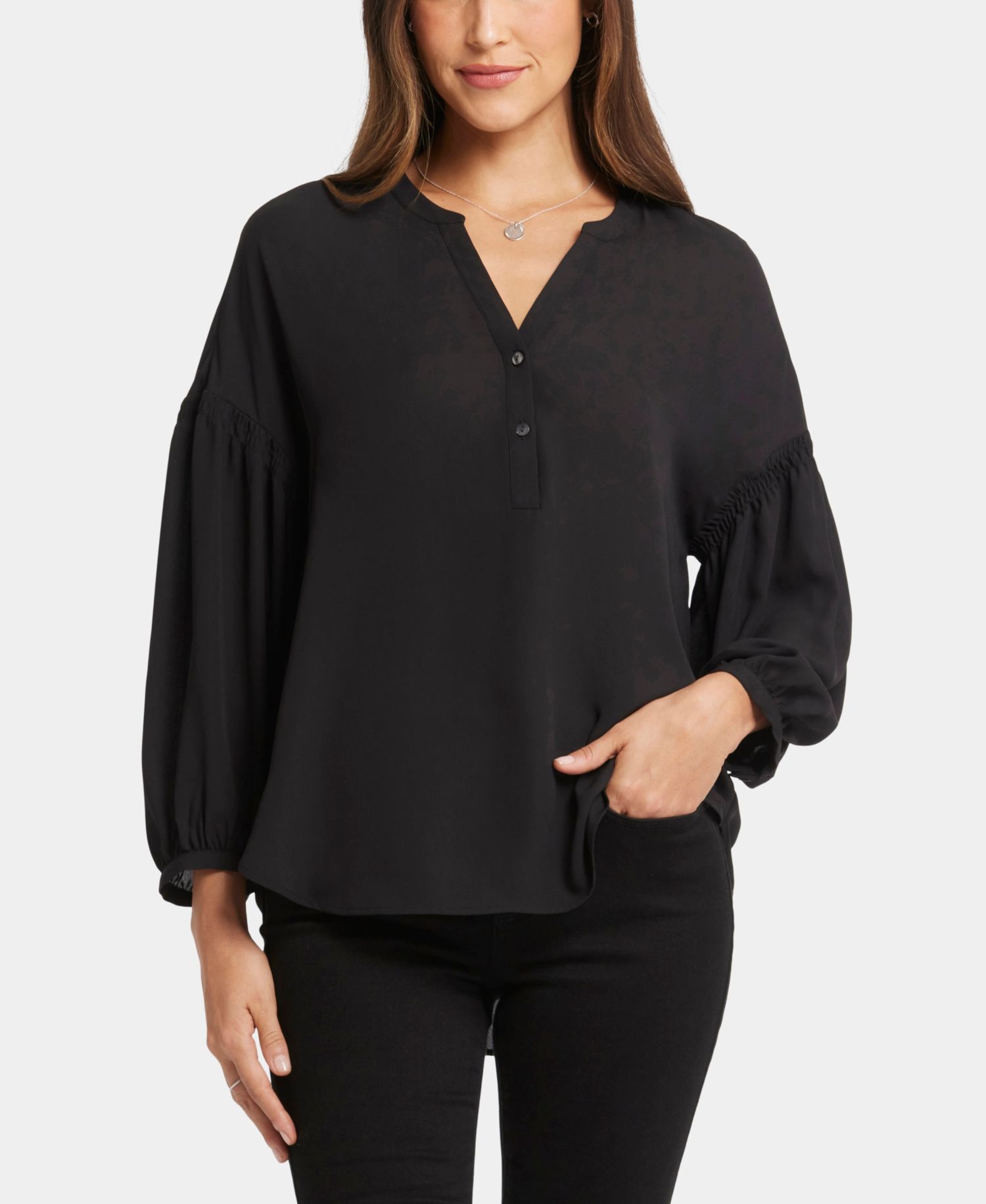 Women's Paulina Peasant Long Sleeve Top