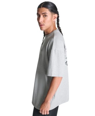 Men's Loose Fit Sneaker Patch T-Shirt