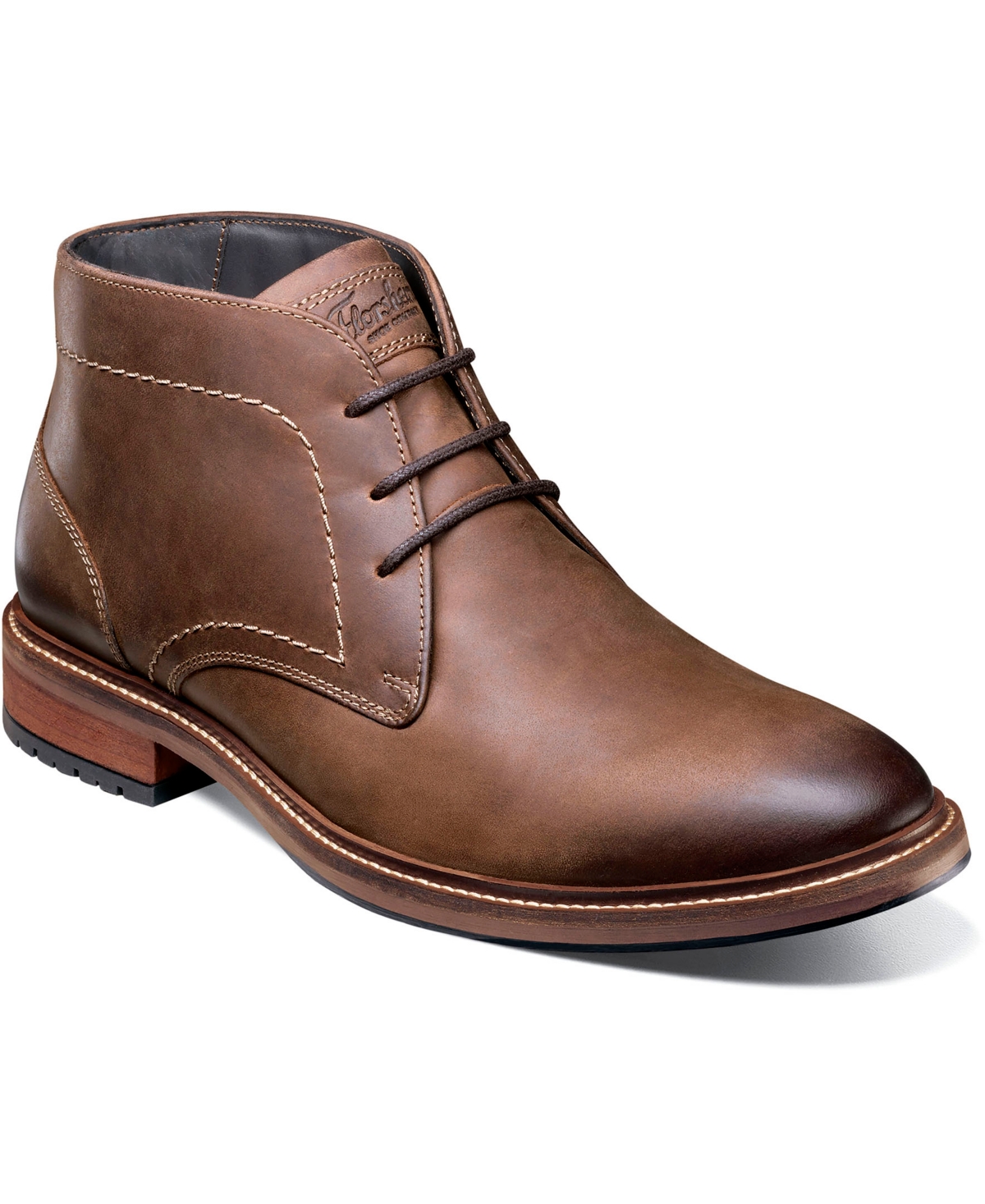 Florsheim Men's Forge Plain Toe Chukka Boots In Brown