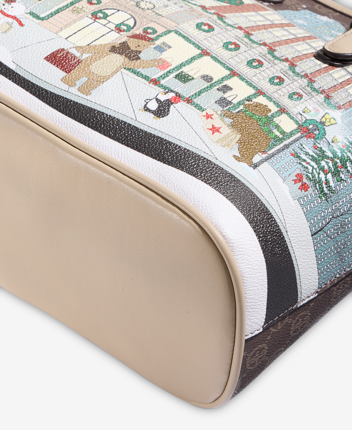 Giani Bernini Bears Tote Bag, Macy's Exclusive