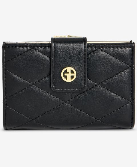 Женские кошельки Giani Bernini Quilted Framed Indexer Wallet