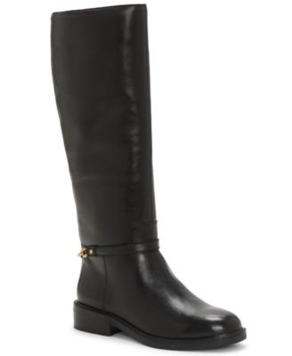 Vince Camuto Womens Adria Riding Boots Regular Wide Calf Extra Wide Calf In Black