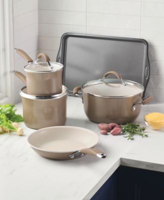 Cucina Ceramic Nonstick 8-Pc. Cookware Set, Created for Macy's