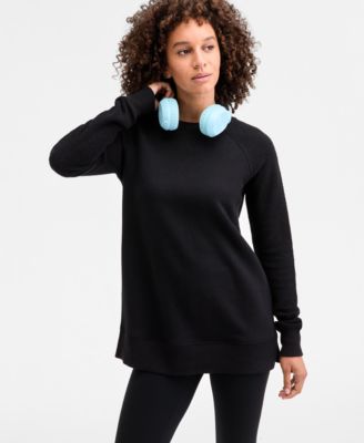 ID Ideology - Women's Relaxed French Terry Crewneck Tunic