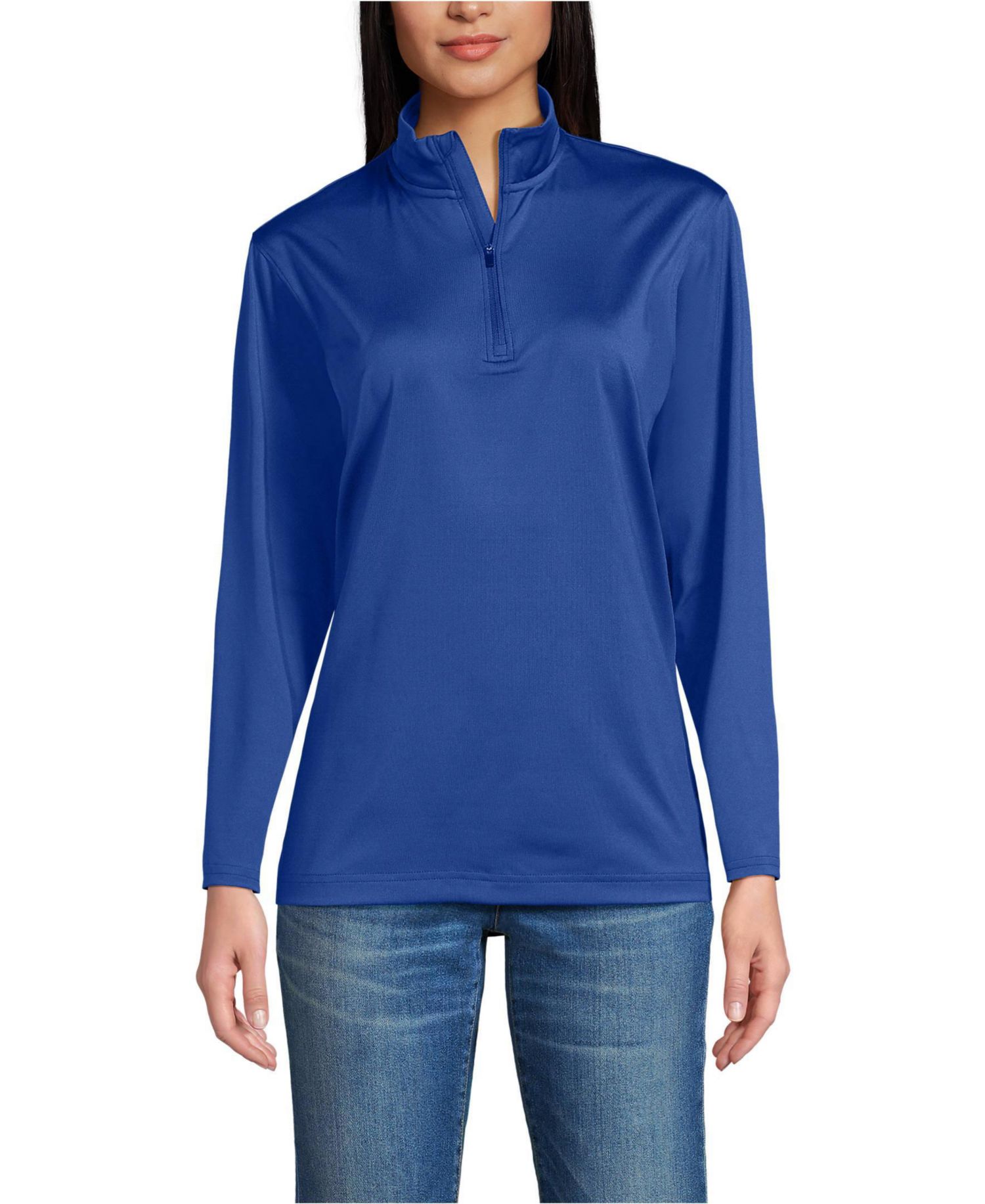 Men's School Uniform Unisex Rapid Dry Quarter Zip Pullover