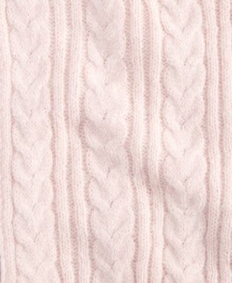 Women's Solid Cable Knit Scarf, Macy's Exclusive 