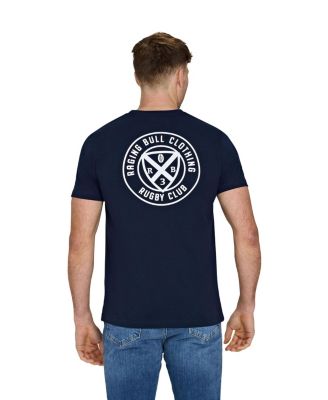 Big & Tall Rugby Club Back Print T-Shirt