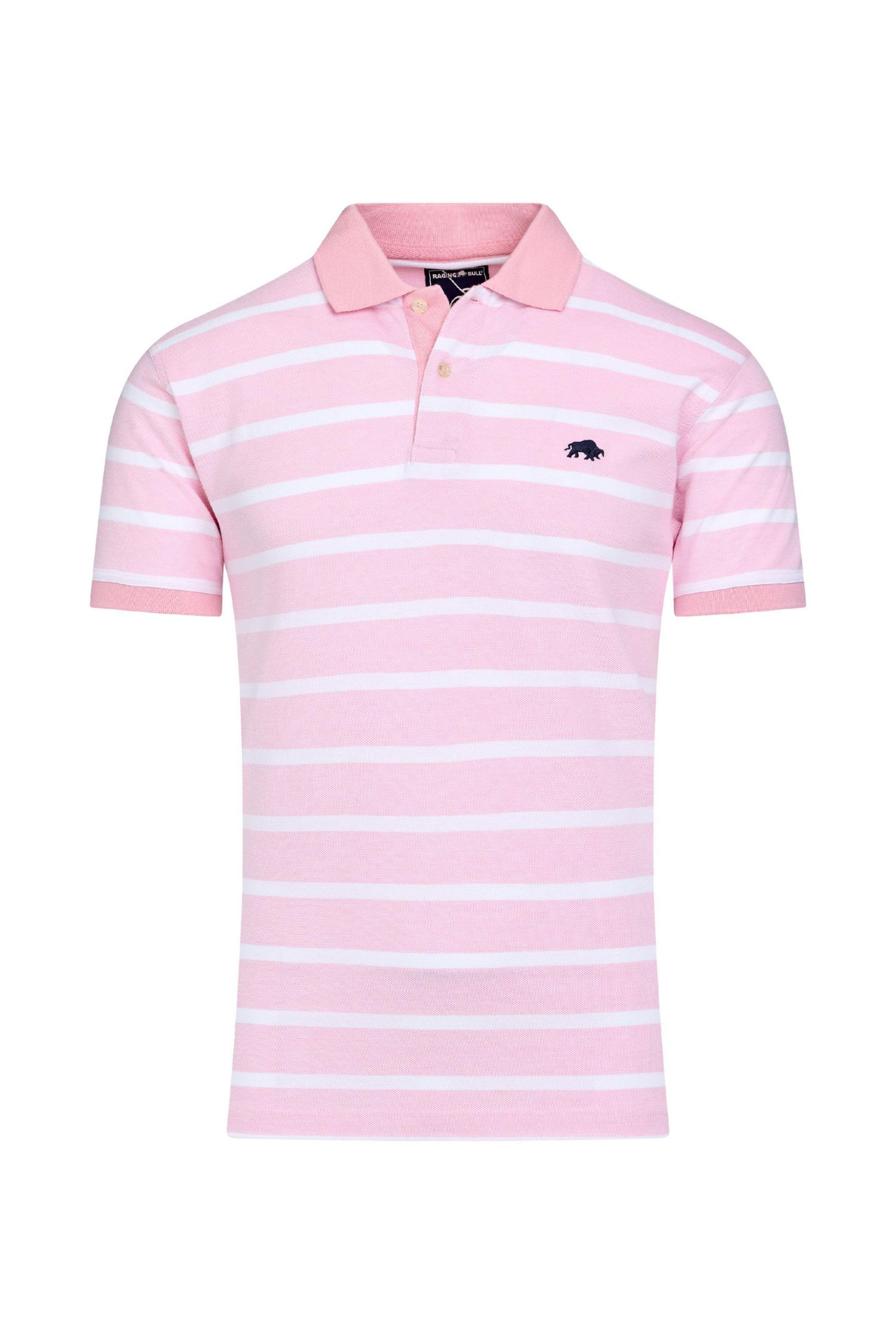 Men's Birdseye Stripe Pique Polo