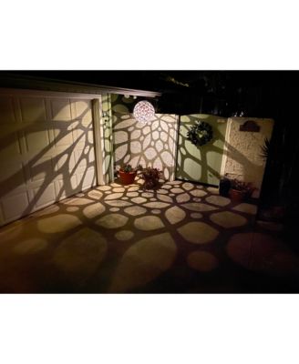 18" Solar - Peace - White