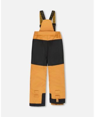 Boy Two-Piece Play Snowsuit Navy and Brown - Child