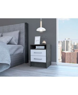 sumyeg Storage Cabinet NightStand End Table