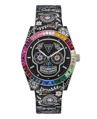 Guess Men's Orologio analogico digitale automatico con cinturino S0310278, multicolore, Bracciale