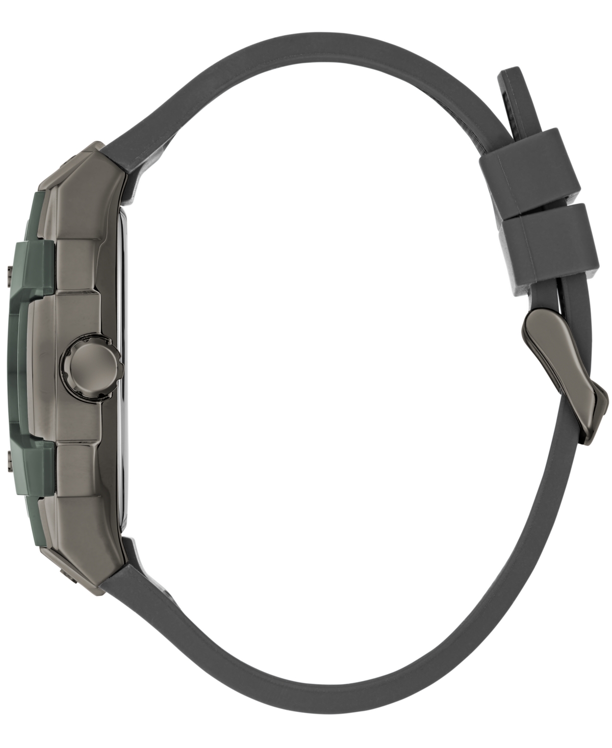 Guess Men's Grey Gunmetal Multi-function Watch, 44mm In Gray