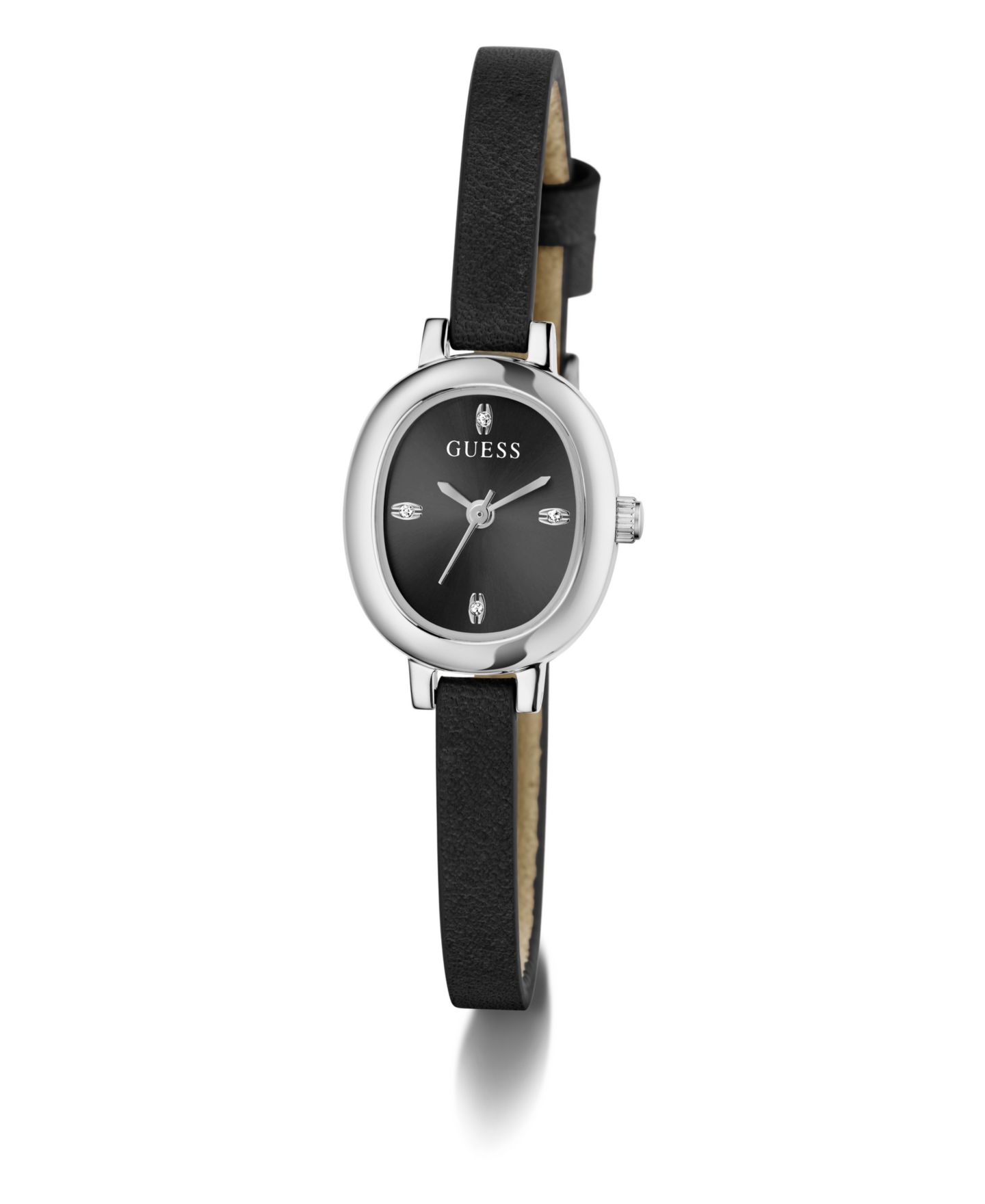 Женские часы GUESS Black Silver Tone Analog Watch, 21mm — фото 5