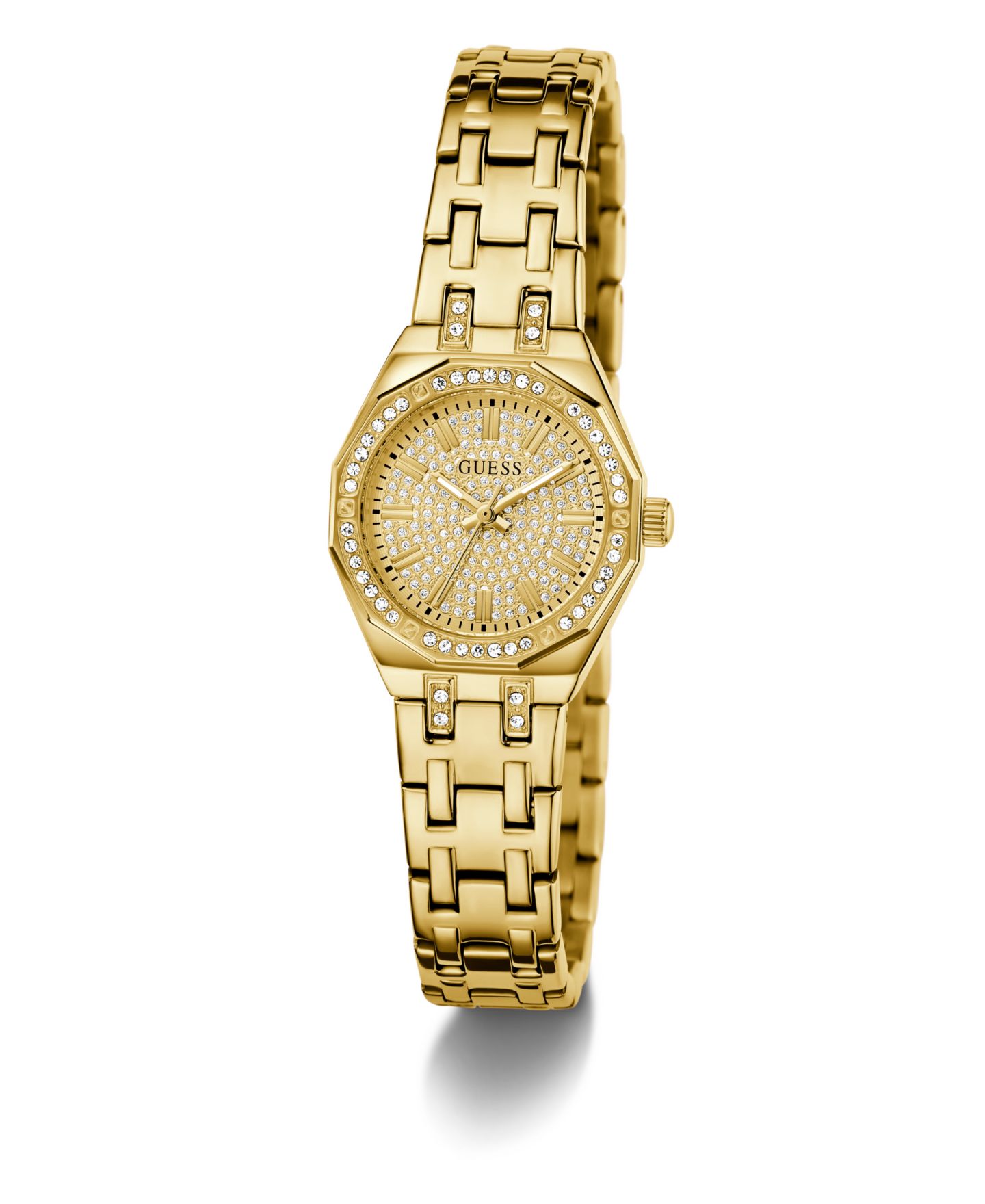 Женские часы GUESS Gold Tone Analog Watch, 25mm — фото 3