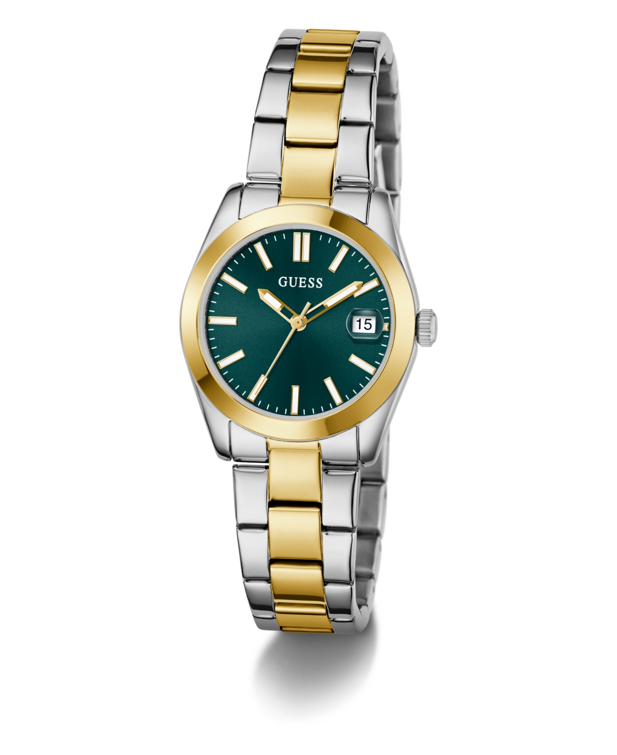 Guess Women's Two-tone Date Watch, 32mm In Multi