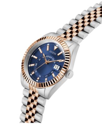 Men's Two-Tone Multi-function Date Watch, 42mm