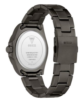 Men's Gunmetal Analog Watch, 41mm