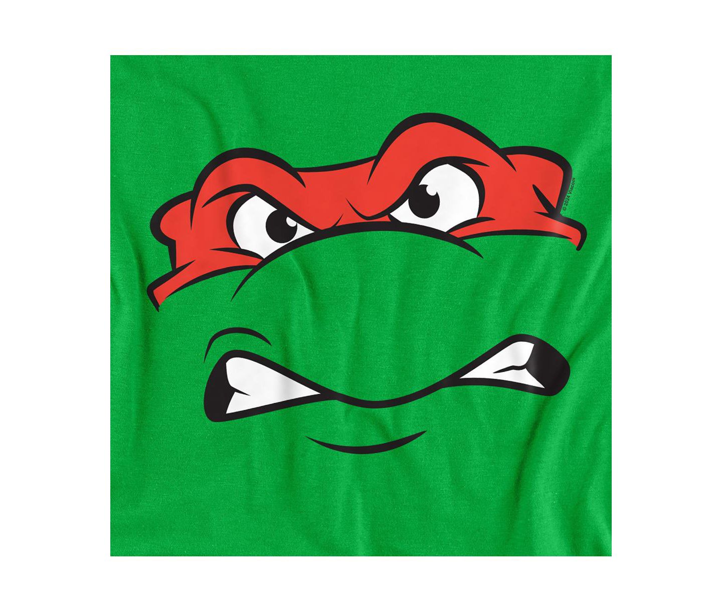 Мужская футболка Teenage Mutant Ninja Turtles Raphael Angry, цвет: Зелёный — фото 2