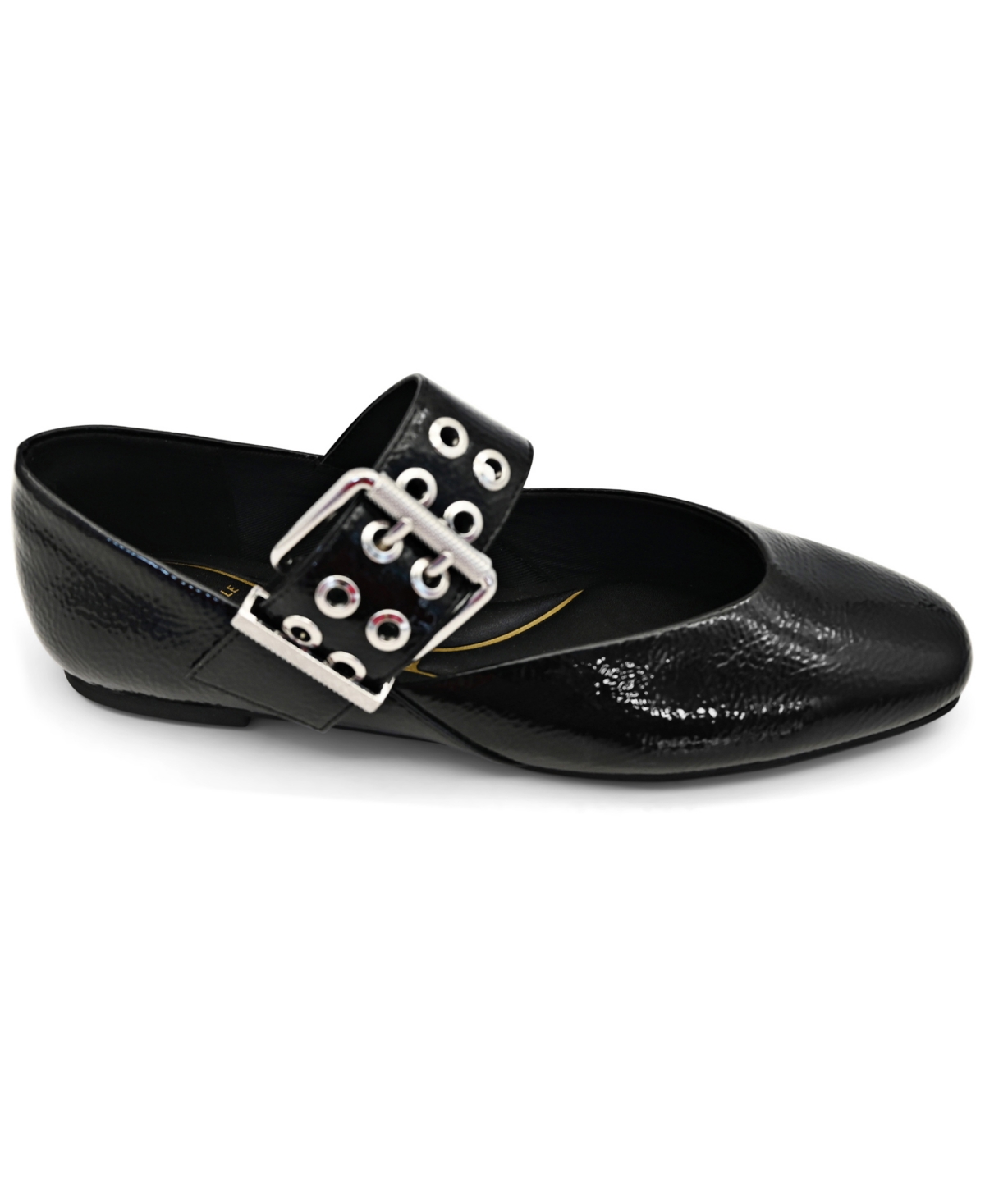 Kenneth Cole New York Women's Marcella Mary Jane Ballet Flats In Black