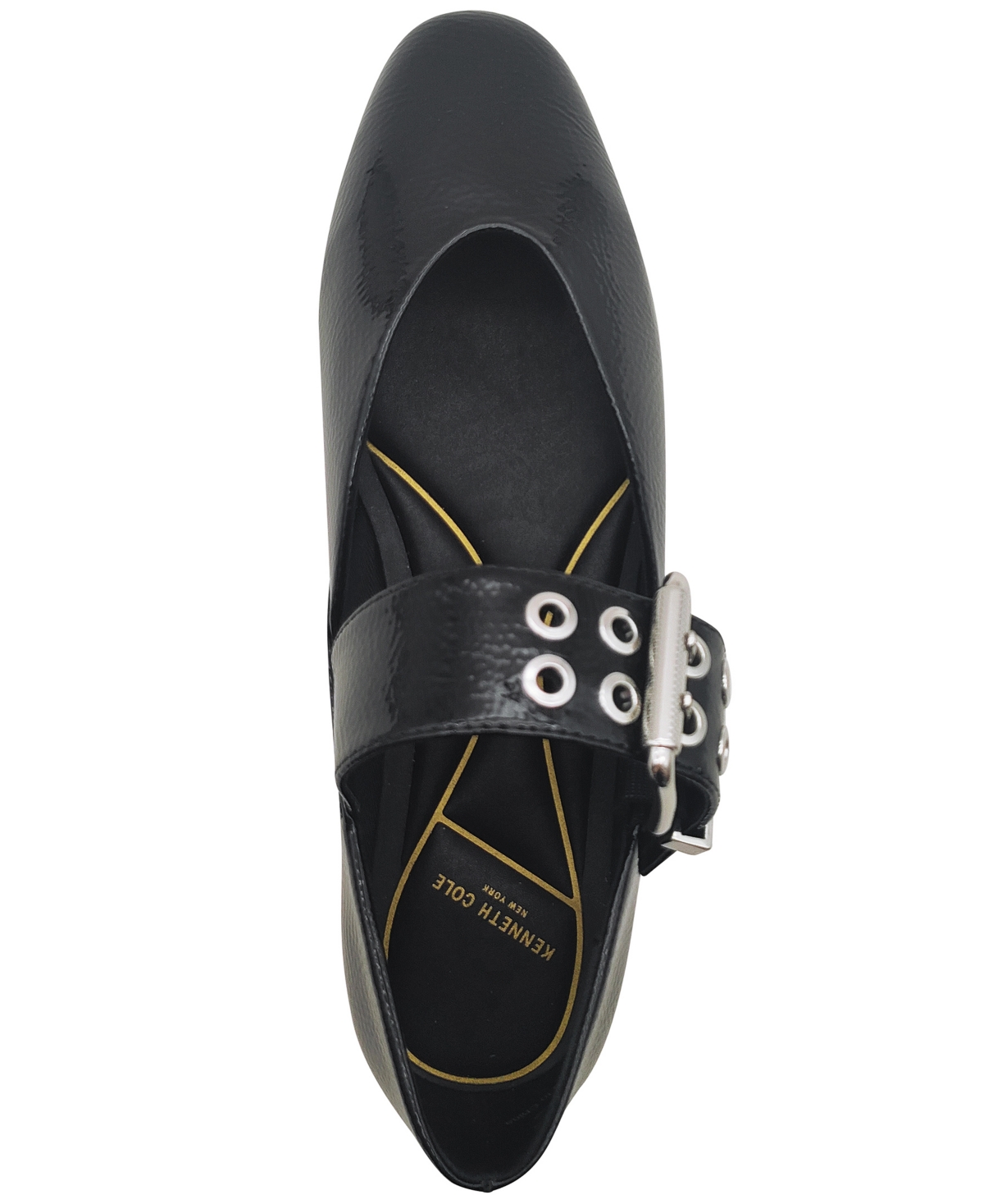 Kenneth Cole New York Women's Marcella Mary Jane Ballet Flats In Black