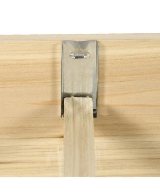 Raised Garden Bed with house PVC Cover, 4' x 3' x 2', Natural