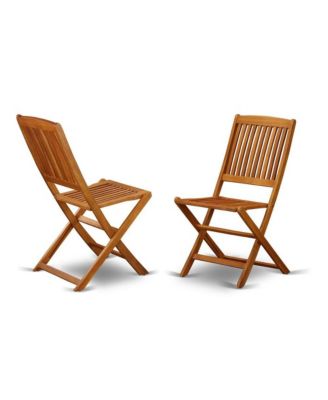 Wooden Patio Set Natural Oil