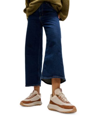 Women's F-Mode Flow Shearling-Mix Sneakers 