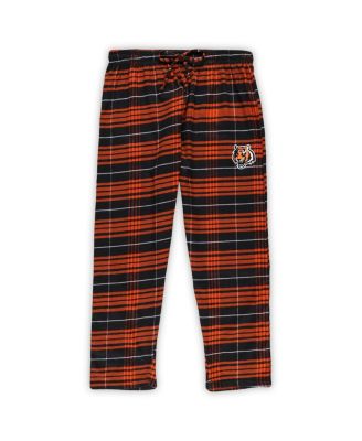 Women's 2-Piece Cincinnati Bengals Plus Size Script Top and Pants Sleep Set