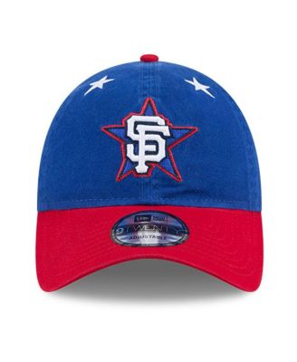 Men's Blue/Red San Francisco Giants 2025 MLB All-Star Game Workout 9TWENTY Adjustable Hat