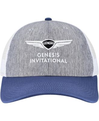 Men's Ahead Gray Genesis Invitational Brant Mesh Adjustable Hat