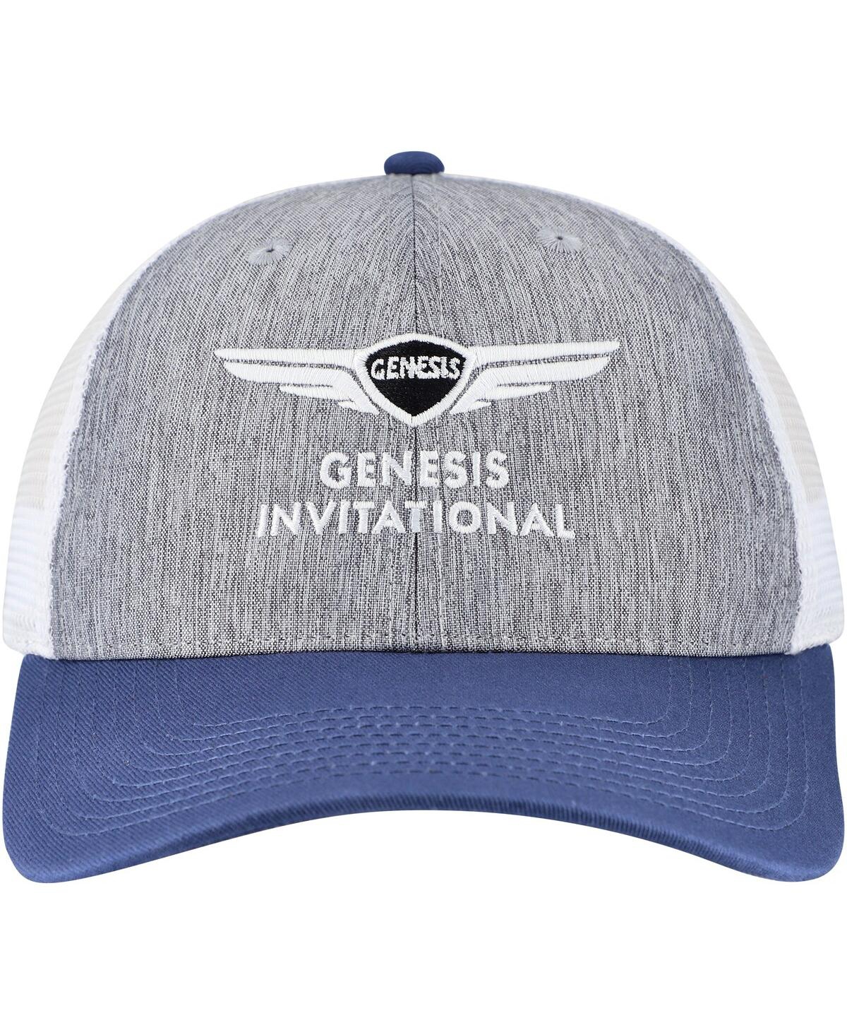 Ahead Men's  Gray Genesis Invitational Brant Mesh Adjustable Hat In Gray